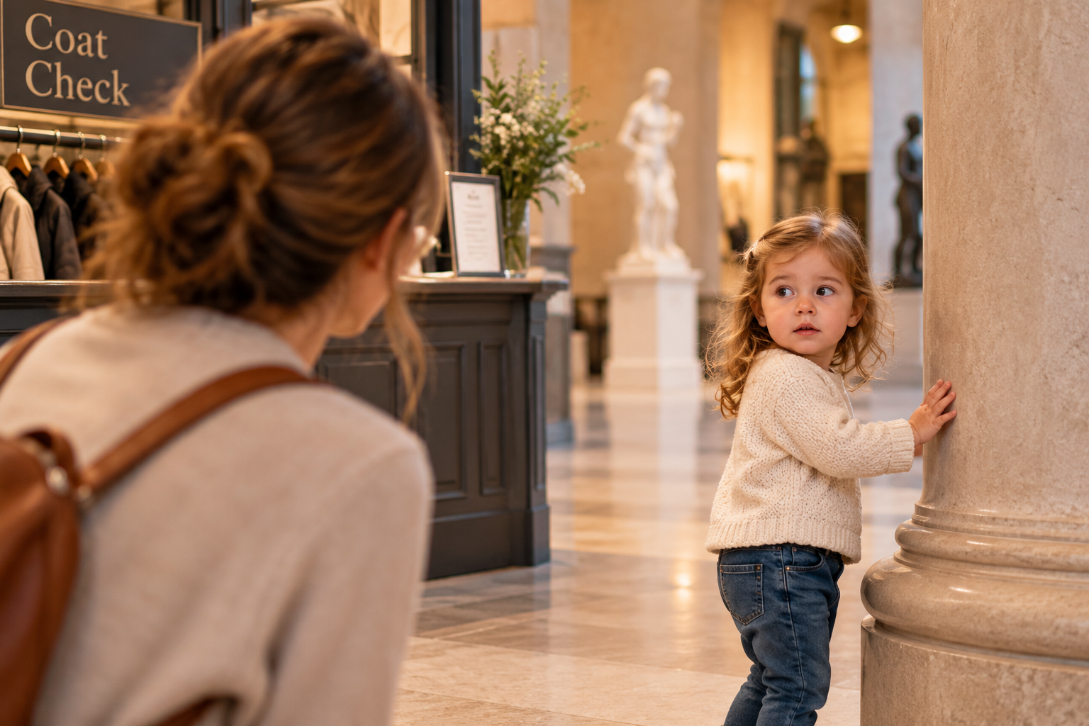The Museum Coat-Check Moment: When We Lost Sight of Each Other for Ten Seconds