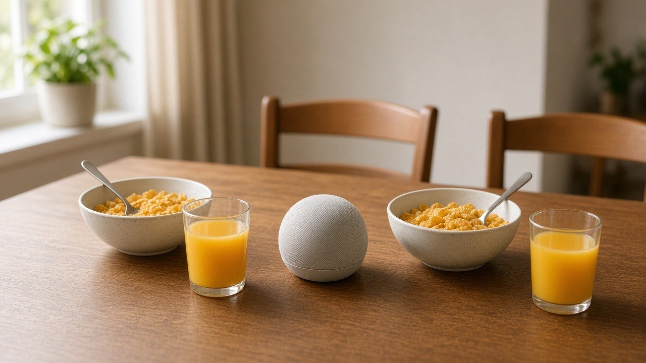 “Tell Me Another Joke!”: How Our Smart Speaker Took Over Breakfast