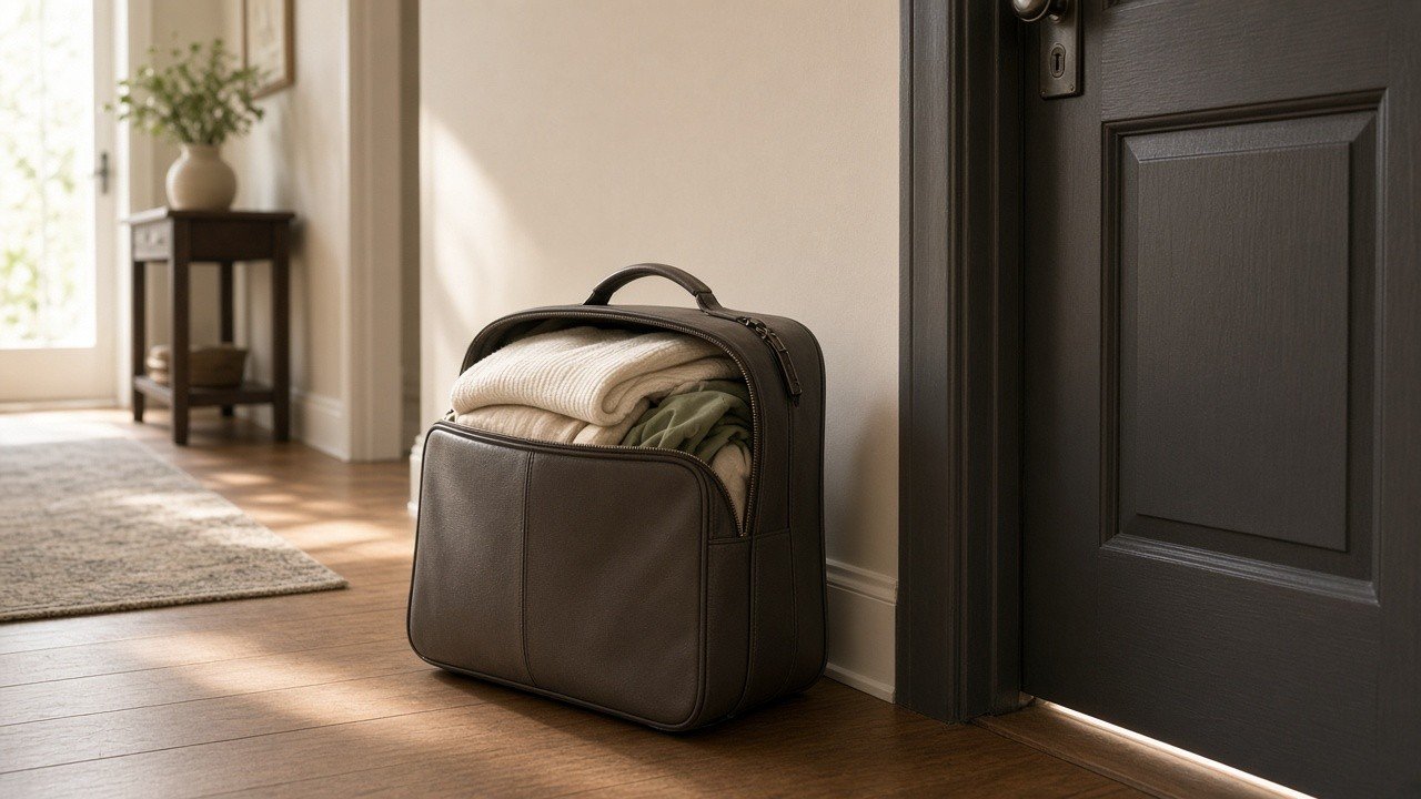 The First Night I Traveled for Work and My Toddler Stayed Home With Dad