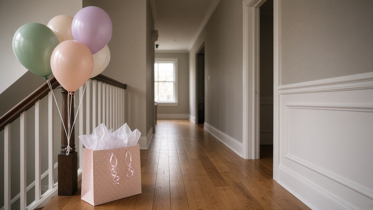 The First Birthday Party Where I Didn’t Stay (and the Hallway Wave That Got Us Through)